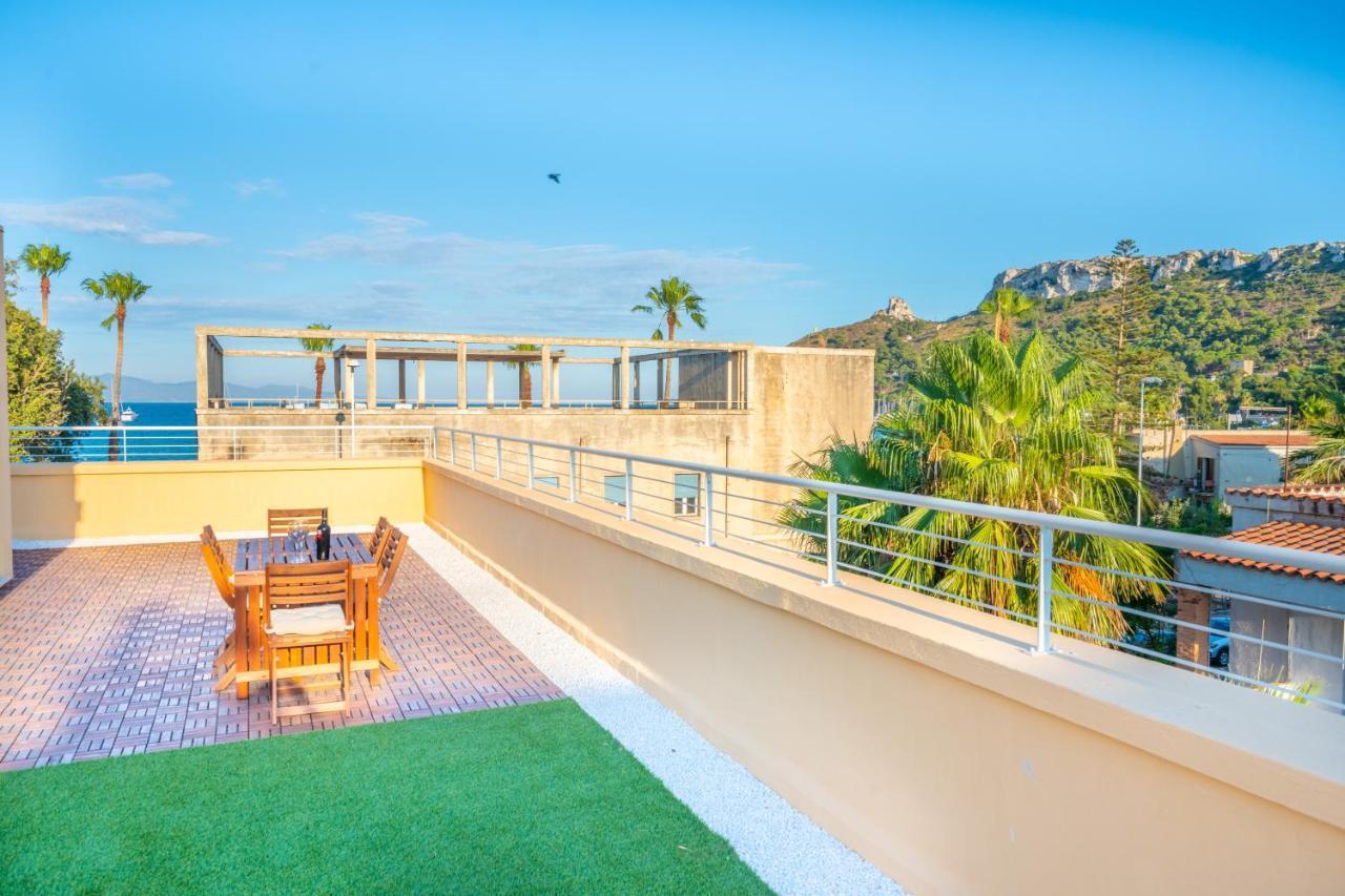 Terrazza Sella Del Diavolo - Vista Mare - Wifi Ac Lejlighed Cagliari Eksteriør billede