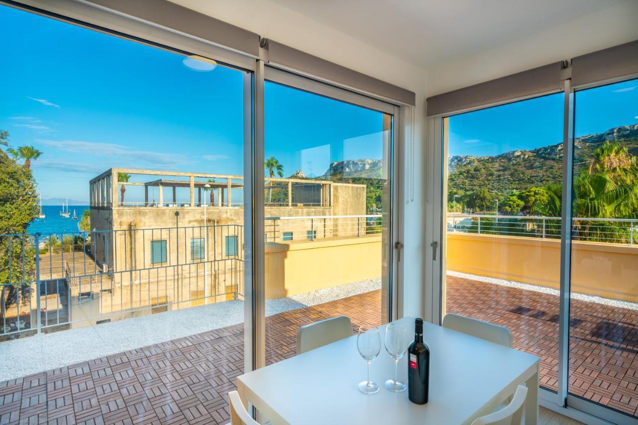 Terrazza Sella Del Diavolo - Vista Mare - Wifi Ac Lejlighed Cagliari Eksteriør billede