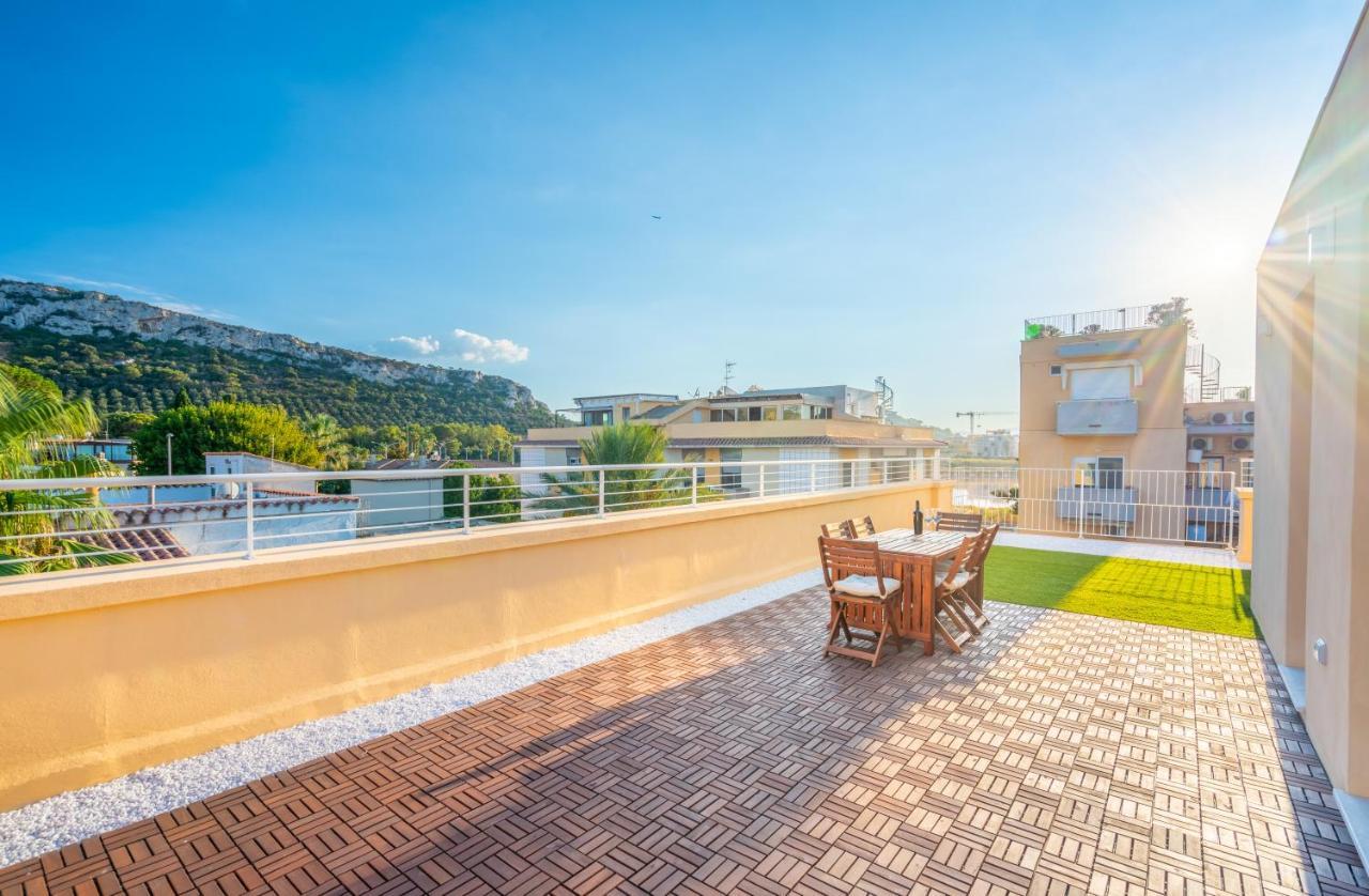 Terrazza Sella Del Diavolo - Vista Mare - Wifi Ac Lejlighed Cagliari Eksteriør billede
