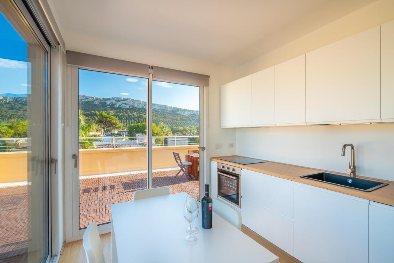 Terrazza Sella Del Diavolo - Vista Mare - Wifi Ac Lejlighed Cagliari Eksteriør billede