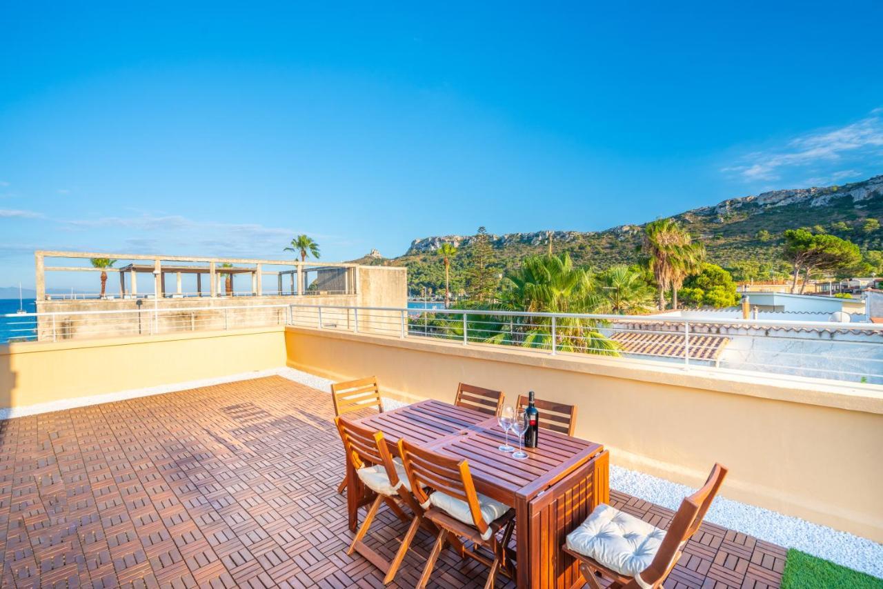 Terrazza Sella Del Diavolo - Vista Mare - Wifi Ac Lejlighed Cagliari Eksteriør billede