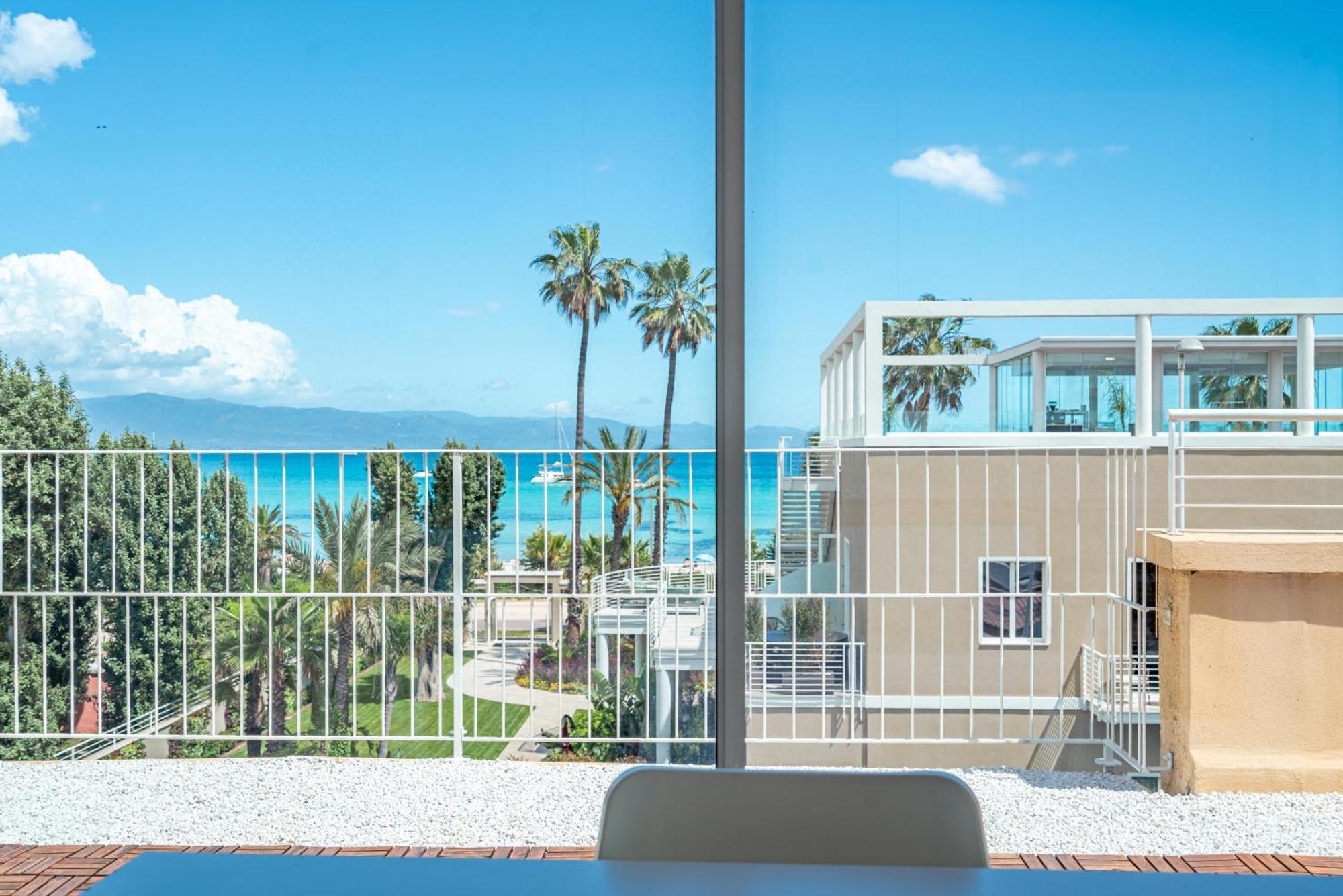 Terrazza Sella Del Diavolo - Vista Mare - Wifi Ac Lejlighed Cagliari Eksteriør billede