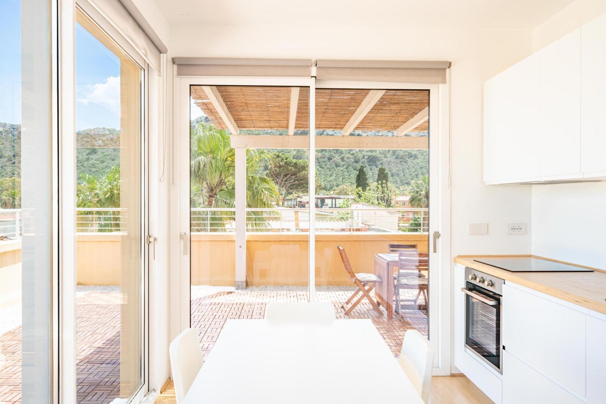 Terrazza Sella Del Diavolo - Vista Mare - Wifi Ac Lejlighed Cagliari Eksteriør billede